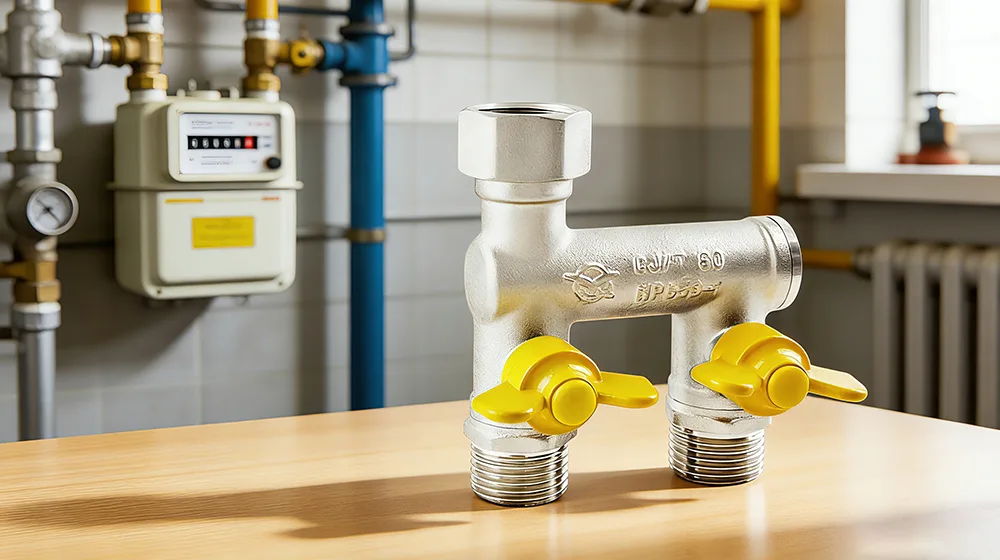 Применение и принцип работы трехходового газового клапана.