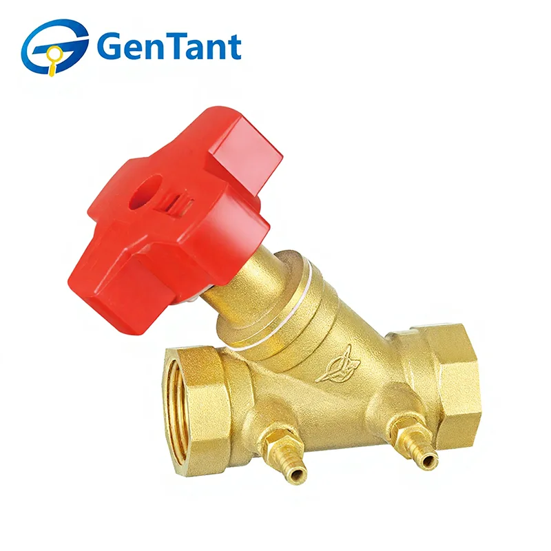 Балансировочный клапан с цифровым замком