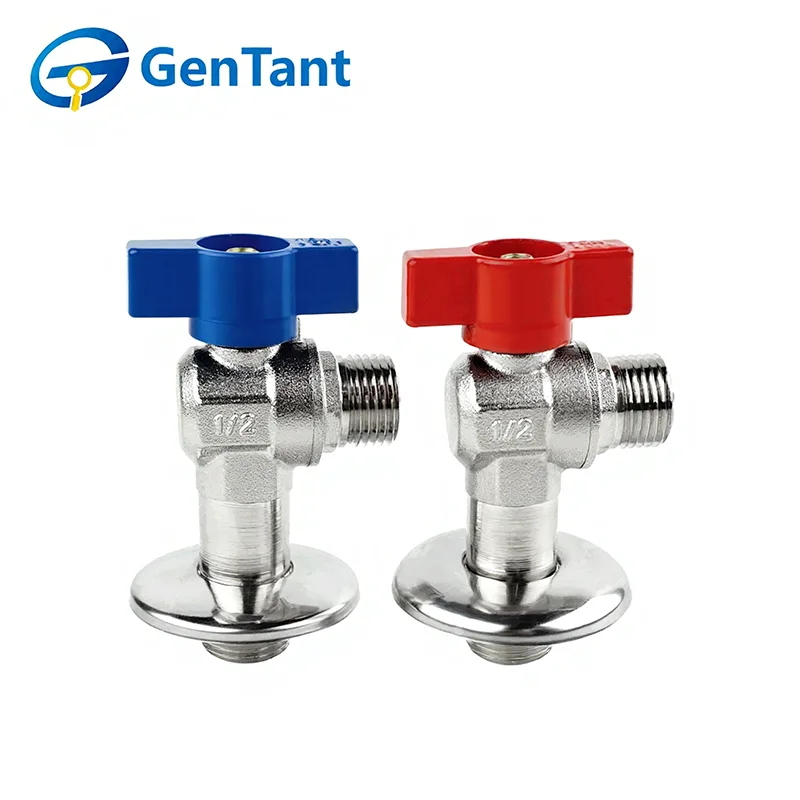 Шаровой кран с удлиненным газовым углом